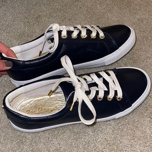 Lilly Pultizer Navy Sneakers
